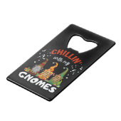 私のクリスマスとチリ格言 クレジットカード栓抜き (正面アングル)