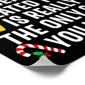 私のクリスマスの家族おもしろいのクリスマスPaに関係している ポスター (角)