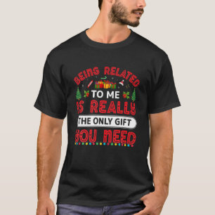 私のクリスマスの家族おもしろいのクリスマスPaに関係している Tシャツ