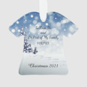 私のクリスマスの提案はゴッドマザーか？ オーナメント (裏面)