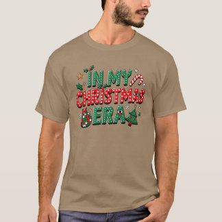 私のクリスマスの時代にマッチするメリークリスマス少年 Tシャツ