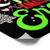 私のクリスマスの時代のクリスマスのギフト子供へで ポスター (角)