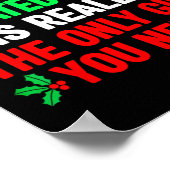 私のクリスマスシャおもしろいツファミリーと関係がある ポスター (角)