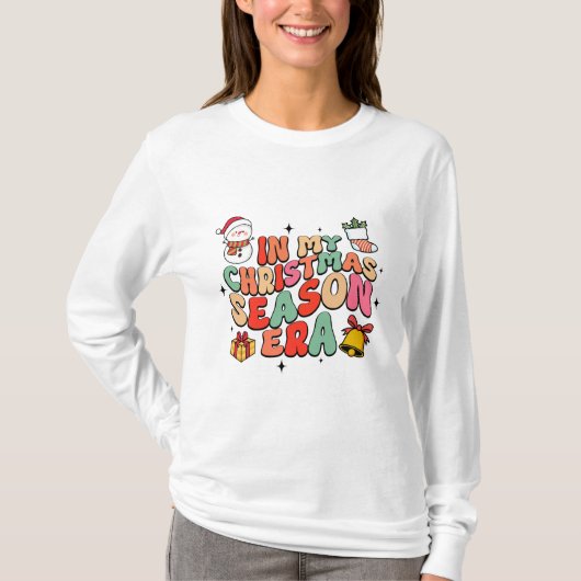 私のクリスマスシーズンの時代に Tシャツ (正面)