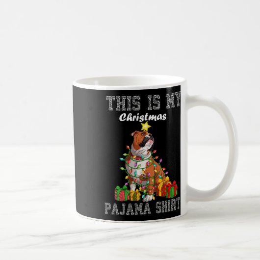 私のクリスマスパジャマ コーヒーマグカップ (右)