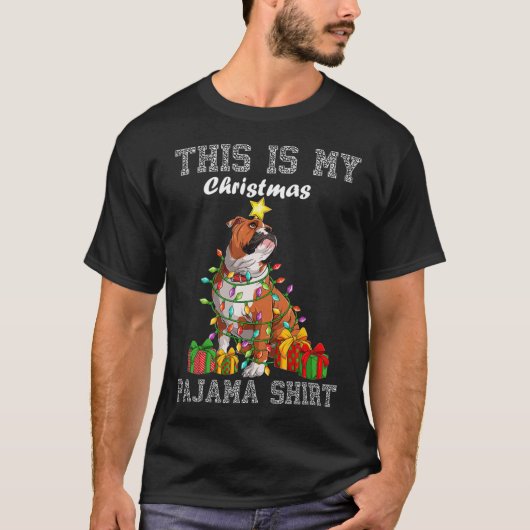 私のクリスマスパジャマ Tシャツ (正面)