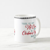 私のクリスマスムービーを見るマグレッドトラック コーヒーマグカップ (正面右)