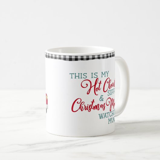 私のクリスマスムービーを見るマグレッドトラック コーヒーマグカップ (正面右)