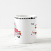 私のクリスマスムービーを見るマグレッドトラック コーヒーマグカップ (中央)