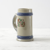 私のクリスマス時代にGroovyクリスマス ビールジョッキ (正面左)