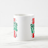 私のクリスマス気分の時代に コーヒーマグカップ (中央)