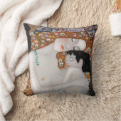 私のクリムトSerie: 母及び子供 クッション (ブランケット)