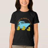 私のクルーズアヒルを連れて行く トライブレンドTシャツ (正面)