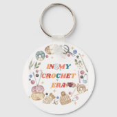 私のクロシェ時代のシャツでは、クラフター母のギフト、クロシェ キーホルダー (正面)