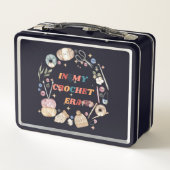 私のクロシェ時代のシャツでは、クラフター母のギフト、クロシェ メタルランチボックス (裏面)
