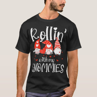 私のグノミーと女性ローリンかわいいバレンタインの日 Tシャツ