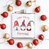 私のグノミーモダンズカワイホおもしろいリデイで冷たい フラスク