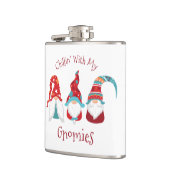 私のグノミーモダンズカワイホおもしろいリデイで冷たい フラスク (左)