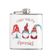 私のグノミーモダンズカワイホおもしろいリデイで冷たい フラスク (正面)