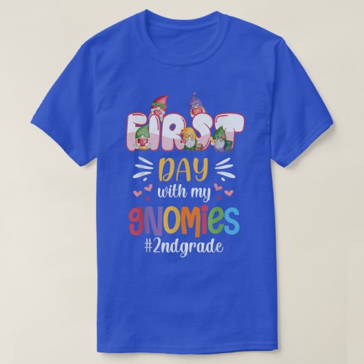 私のグノーミーと最初の日2年生の新学期 Tシャツ (デザイン正面)
