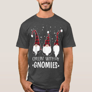 私のグノーミーサンタとチリン格言クリスマスパヤ Tシャツ