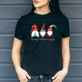 私のグノーミーズカワイホリデーモダンノルディックでハキン Tシャツ