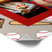 私のグパーソナライズされたランソン誕生日ギフトへの手紙 ポスター (角)