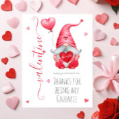 私のグミ感謝していンでかわいいバレンタイン カード