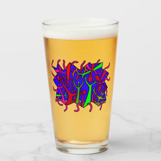 私のグラスに穴が！ タンブラーグラス (ドリンク正面)