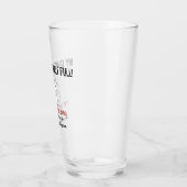 私のグラスはハーフフルビールグラス タンブラーグラス (左)