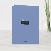 私のグリーティングカードコレクションボーイベビーシャワー カード (裏面)