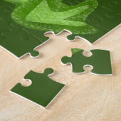 私のグリーンカエルの友人 ジグソーパズル (側面)