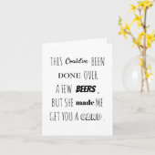 私のグルームズマン/ベストマンになってくれますか？ カードを折りたたんだ カード (黄色い花)