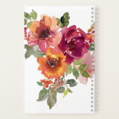 私のグレイスピンクフローラ賞賛&祈りの言葉ジャーナル ノートブック (裏面)