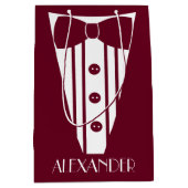 私のグロスマンでタキシード色のタキシードをありがとう ミディアムペーパーバッグ (正面)