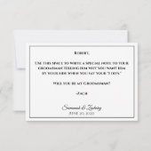 私のグロムスマンのカードをスーツ カード (裏面)