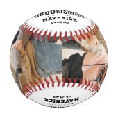 私のグロムスマンの写真野球をやってくれないか 野球ボール (正面)