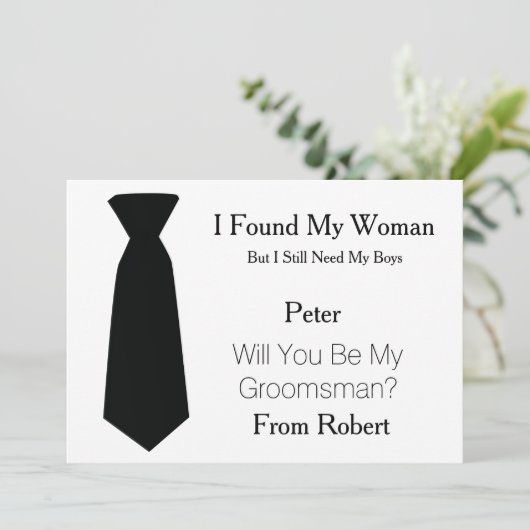 私のグロムスマンの黒と白のネクタイになるかな? 招待状 (スタンド正面)