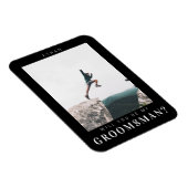 私のグロムスマン美仁間の写真ダークモダンか マグネット (右側)