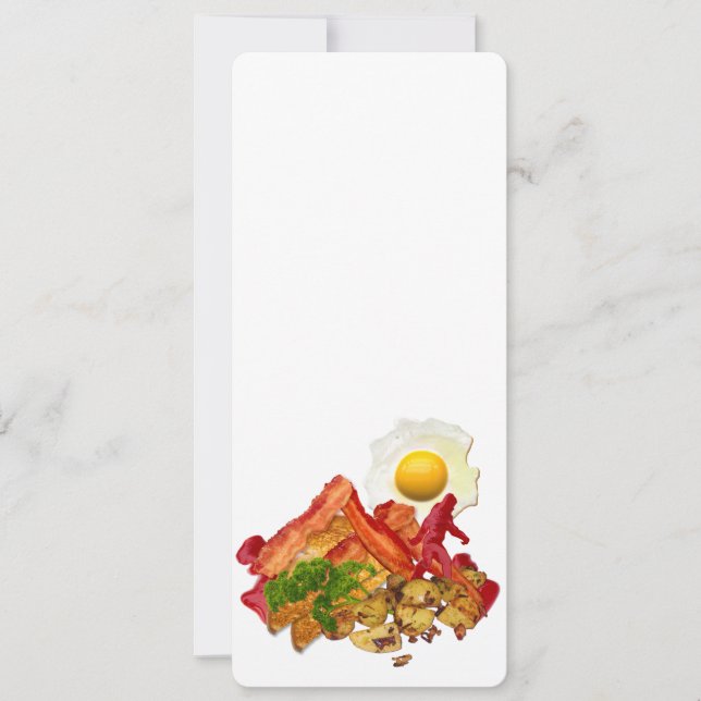 私のケチャップはベーコンのためにスクアチン行った (正面)