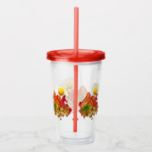 私のケチャップはベーコンデコールのためのスクアチン行った アクリルタンブラー (右)