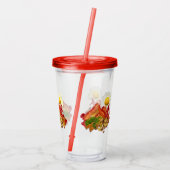 私のケチャップはベーコンデコールのためのスクアチン行った アクリルタンブラー (裏面)