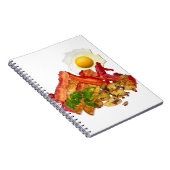 私のケチャップはベーコンデコールのためのスクアチン行った ノートブック (右側)