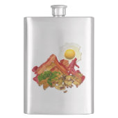 私のケチャップはベーコンデコールのためのスクアチン行った フラスク (正面)