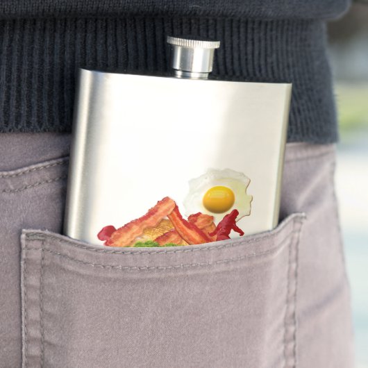 私のケチャップはベーコンデコールのためのスクアチン行った フラスク (インサイチュ)