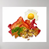 私のケチャップはベーコンデコールのためのスクアチン行った ポスター (正面)