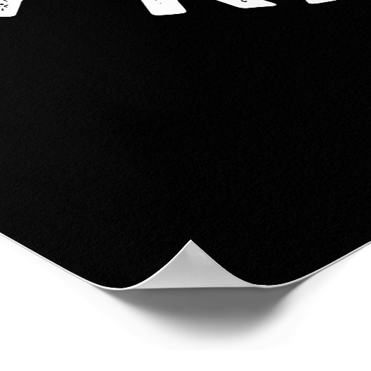 私のケールエンティヌバレンタインデーダークブルーグになりませんか？ ポスター (角)