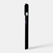 私のゲーミングスペース - かわいい宇宙猫 iPhone 15ケース (左側面)