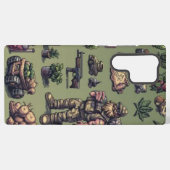 私のゲームのゲーム SAMSUNG GALAXYケース (裏面横)