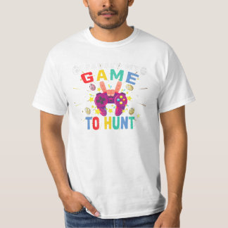 私のゲーム狩り卵イースター Tシャツ